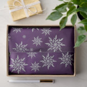 kristalsneeuwvlokken, tissuepapier (Geschenk)