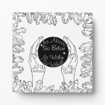 Kristalval zoals hierboven zo hieronder