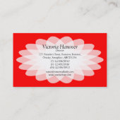 Kristalventilator - rood visitekaartje (Achterkant)