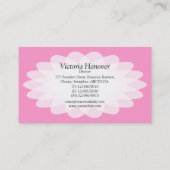 Kristalventilator - Roze Visitekaartje (Achterkant)