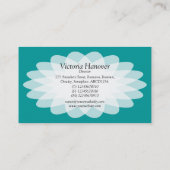 Kristalventilator - Turquoise Visitekaartje (Achterkant)