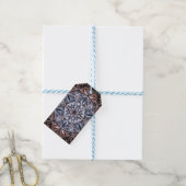 Kristalvormen Cadeaulabel (Met Touw)