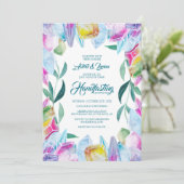 Kristalwitch-Pareltjes en lederen regenbooghandfas Kaart (Staand voorkant)