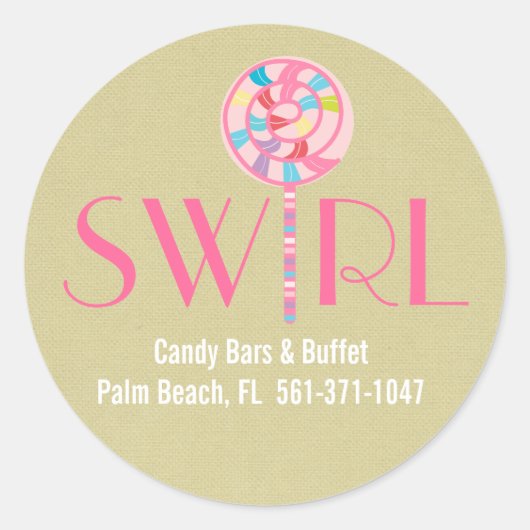 Krista's WERVELENDE stickers (Voorkant)