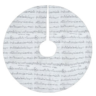 Kriste Hubler's Sheet Music Tree skirt Kerstboom Rok