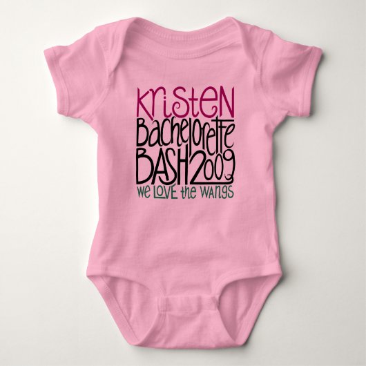 Kristen Bachelorette Bash 09 Romper (Voorkant)