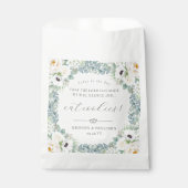 Kristen Christelijk Wedding Favors Bible Verse Bedankzakje (Voorkant)