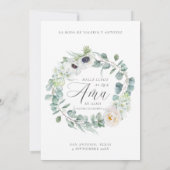 Kristen Invitación de Boda Católica Wedding Kaart (Achterkant)