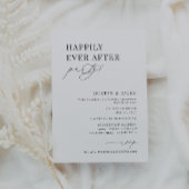 KRISTEN Minimalist nog lang en gelukkig na het fee Kaart