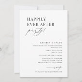 KRISTEN Minimalist nog lang en gelukkig na het fee Kaart (Voorkant)