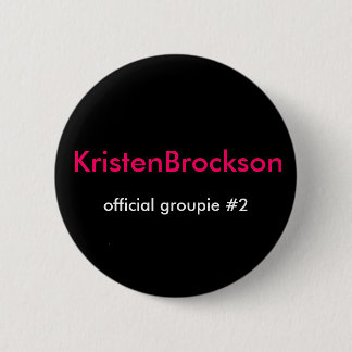 KristenBrockson, officiële groep #2 Ronde Button 5,7 Cm