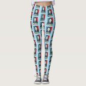 KRISTI NOEM Propaganda Poster Leggings (Voorkant)