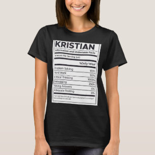 Kristian Voeding Informatie Probleem Oplossen Har T-shirt