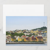 Kristiansund Houses Norway Kaart (Voorkant / Achterkant)