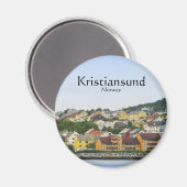 Kristiansund Noorwegen Magneet (Voorkant / Achterkant)