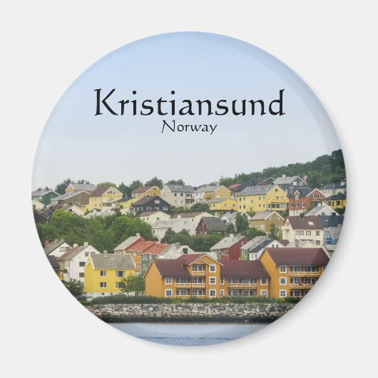 Kristiansund Noorwegen Magneet (Voorkant)