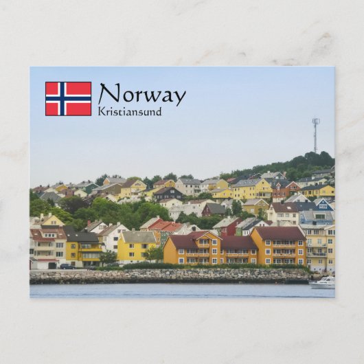 Kristiansund Norway Briefkaart (Voorkant)