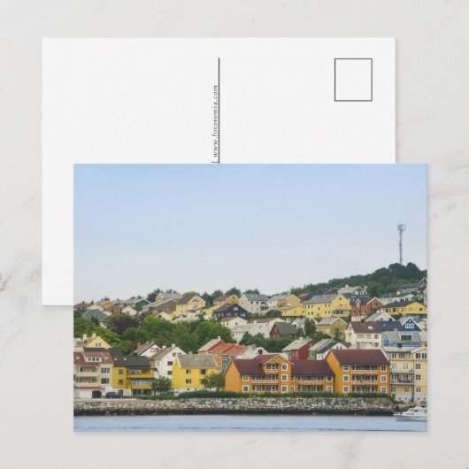 Kristiansund Norway Feestdagenkaart (Voorkant / Achterkant)