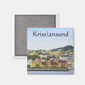 Kristiansund Norway Magneet (Voorkant / Achterkant)