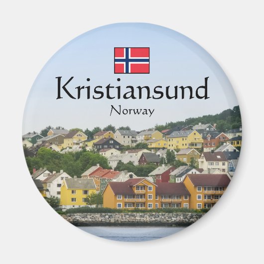 Kristiansund Norway Magneet (Voorkant)