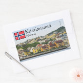 Kristiansund Norway Rechthoekige Sticker (Envelop)