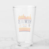 Kristie Mewis 100th Pet Beer Glass Glas (Achterkant)