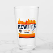 Kristie Mewis 100th Pet Beer Glass Glas (Voorkant)