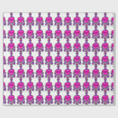 Kristie WraptnLuv™ Naam Gift Wrap Paper- LUVYBZ® Cadeaupapier (Vlak)