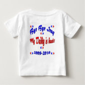 Kristie's Gepersonaliseerd Welkome thuisvader Shir (Achterkant)