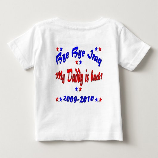 Kristie's Gepersonaliseerd Welkome thuisvader Shir (Achterkant)