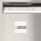 Kristin periodieke lijstnaam magnet (Insitu (Vaatwasser))