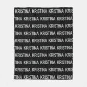 Kristina fleece deken (Voorkant)