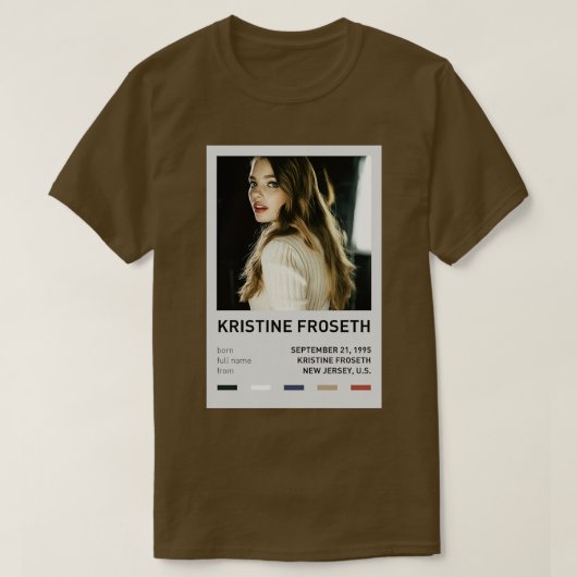 Kristine Froseth TShirt 1 (Design voorkant)