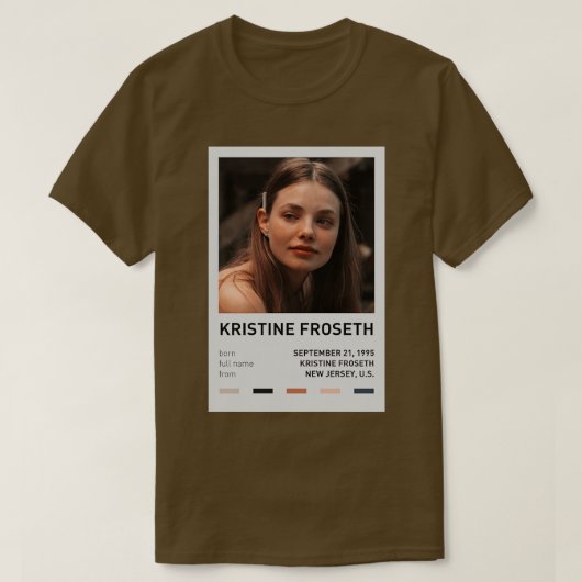 Kristine Froseth TShirt 3 (Design voorkant)