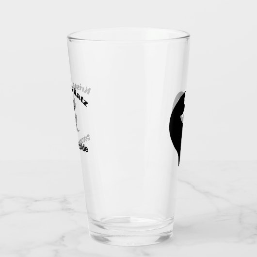 Kristin's Katz Bierglas Glas (Links)