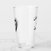Kristin's Katz Bierglas Glas (Rechts)