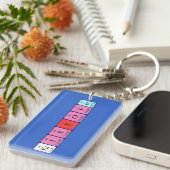 Kristofer periodieke lijstnaam sleutelhanger (Voorkant Rechts)