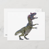 Kristolofosaurus in zijprofiel briefkaart (Voorkant / Achterkant)