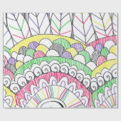 Kristy Ann Face Mask Cadeaupapier (Vlak)