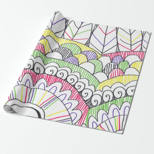 Kristy Ann Face Mask Cadeaupapier (Uitgerold)