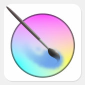 Krita icon sticker (Voorkant)