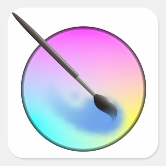 Krita icon sticker (Voorkant)