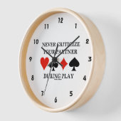 Kritiek nooit op uw Partner tijdens de Brug van he (Hoek)