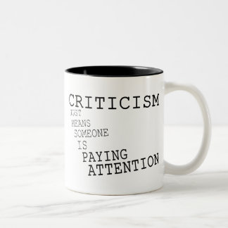 Kritiek Tweekleurige Koffiemok