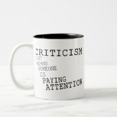 Kritiek Tweekleurige Koffiemok (Links)