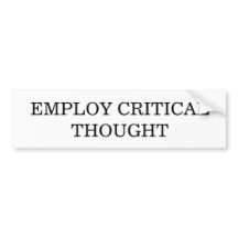 Kritieke Bumpersticker