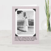 Kritieke GRAPPIGE Afstuderen - Kaart (Voorkant)