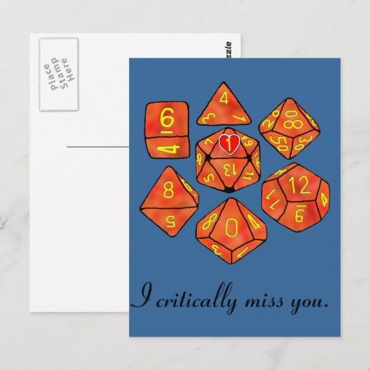 Kritieke Misser Briefkaart (Voorkant / Achterkant)