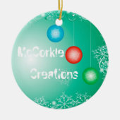 Kritieke partnerorganisatie keramisch ornament (Voorkant)