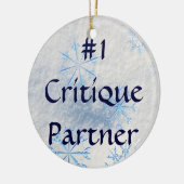 Kritieke partnerorganisatie keramisch ornament (Links)